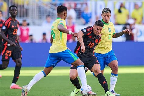 partido colombia brasil marcador